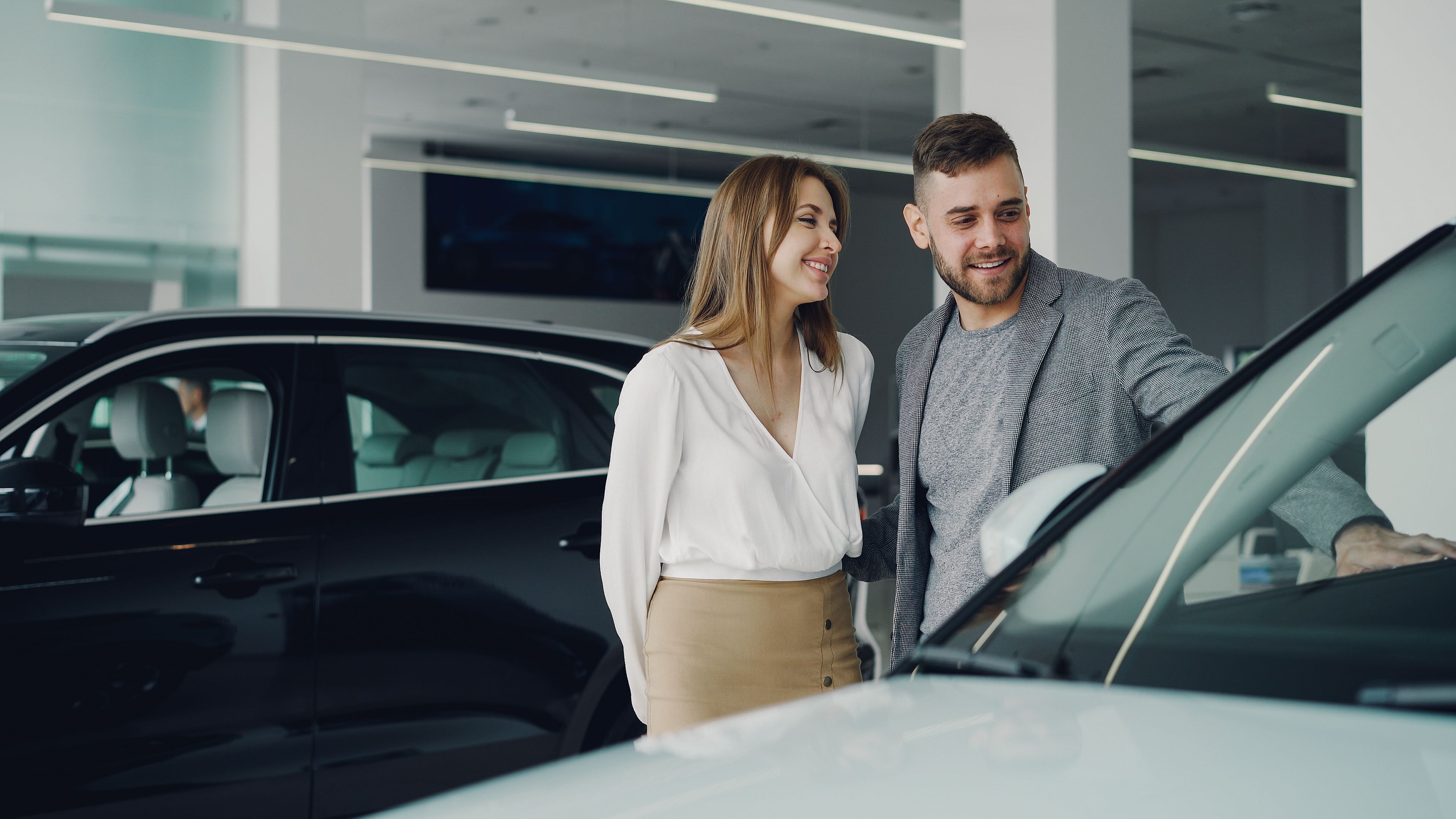 Quality sedan delivered to satisfied customer
